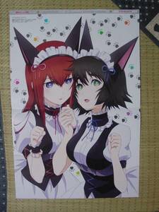 STEINS;GATE(シュタインズゲート 牧瀬紅莉栖 椎名まゆり)、プリティーリズム・オーロラドリーム(春音あいら 水着) 両面ピンナップポスター