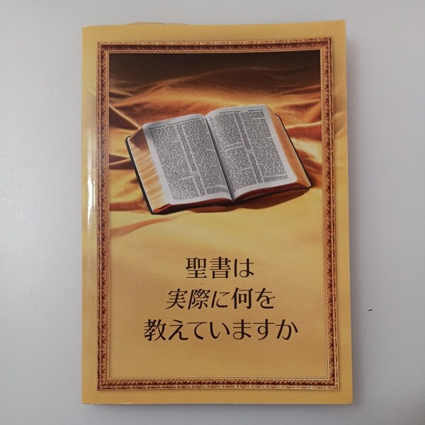 zaa-518♪『聖書は実際に何を教えていますか』　ものみの塔聖書冊子協会　2009年　手帖サイズ版