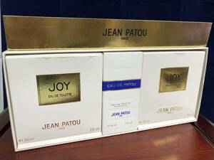 31028.12 JEAN PATOUジャンパトウ JOY PARFUM 30ml　３点まとめ　未使用品