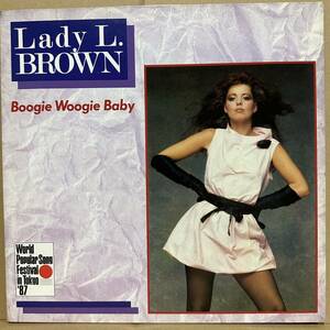 【12'】 LADY L. BROWN ( LADY LILY ) / BOOGIE WOOGIE BABY
