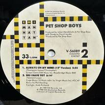 【12'】US盤　PET SHOP BOYS / ALWAYS ON MY MIND_画像4