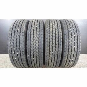 ヨコハマ ice GUARD iG91 195/75R15 109/107L LT 12PR 4本SET◎2020年製7~8分山スタッドレス◎中古 2本に若干の段減りあり◎旭川手渡し可