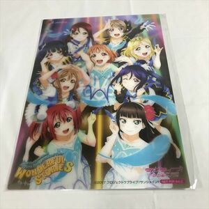 B12928 ◆ラブライブ サンシャイン A4サイズ 3Dポスター