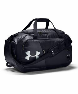 ★アンダーアーマー UNDERARMOUR UA 新品 2WAY Mサイズ 58L 大容量 ダッフルバッグ ボストンバッグ ショルダー 黒[13426570011N] 六★QWER