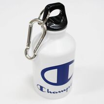 ★チャンピオン Champion 新品 軽量 エコ スポーツ カラビナ付き アルミボトル ボトル 水筒 箱入り 300ml 白 [BOTTLE1]一 ACC★QWER■_画像1