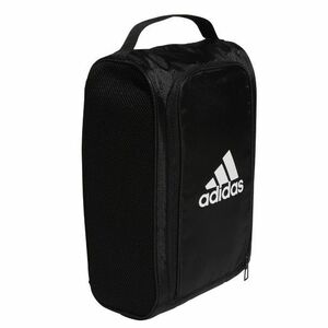 ★アディダス ゴルフ adidas GOLF 新品 サイドメッシュ 通気性 シューズケース ハンドバッグ バッグ BAG 鞄 かばん 黒 [GT5968]六★QWER