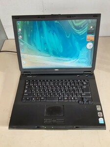 家電13】NEC VersaPro VJ14M/FD-2 PC-VJ14MFDTRFL2 Celeron M intel Windows Vista BASIC PC　ノートパソコン 本体のみ 付属品無し　現状