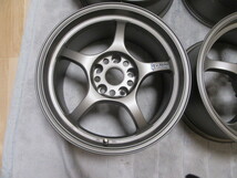 美品！RAYS GRAM LIGHTS グラムライツ57C 17×7.5J+30、、17×8.5J+30　PCD114.3-5穴　マットブラック MB 計4本_画像2