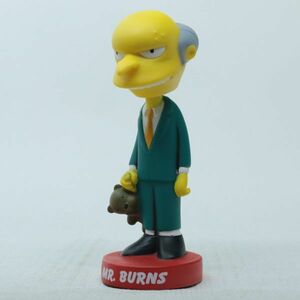 022a ジャンク BOBBLE HEAD バブルヘッド ザ・シンプソンズ MR.BURNS バーンズ社長 フィギュア 高さ約16.5cm