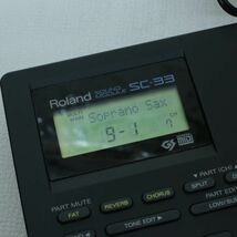 220a 詳細動作未確認 説明必読 Roland ローランド SC-33 SOUND MODULE 音源モジュール ジャンク_画像7