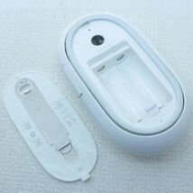 055R 動作未確認の為ジャンク Apple ワイヤレスマウス Mighty Mouse A1197 MB111J/A_画像4