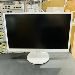 PH3【通電OK】PHILIPS 243V5QHAWA/11 液晶 モニター MVA LED ディスプレイ SmartControl Lite 23.6 インチ ノングレア パネル フィリップス