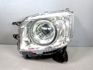 N-BOX 6BA-JF3 左 ヘッド ライト ランプ レンズ 33150-TTA-N01 ＬＥＤ STANLEY W3105 G-Lターボ 16615km 美品 1kurudepa