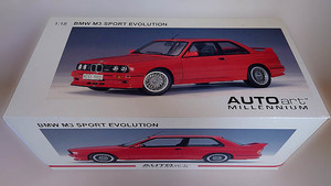 【新品】オートアート(AUTOart) 1/18　 BMW E30 M3 スポーツエヴォリューション ／ BMW E30 M3 SPORT EVOLUTION