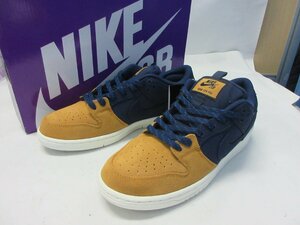 1000円～未使用　ナイキ　NIKE SB DUNK LOW Desert Ochre and Midnight Navy DX6775-400　スニーカー　サイズ27.5cm