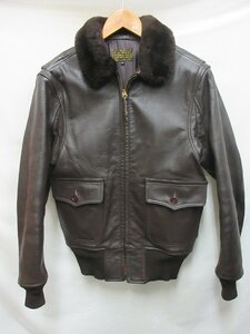 16万↑ 1000円～美品 ロストワールド LOST WORLDS G-1 Flight Jacket ゴートスキン フライトジャケット　サイズ38