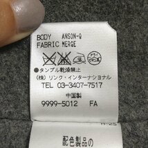 (^w^)b theory セオリー ライダース ジャケット ネイビー 紺色 レディース 0 裏ボア ダブル バイカー コート ブルゾン 秋冬シーズン 7647w_画像9