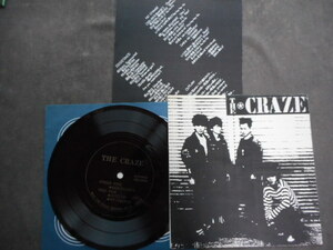 A4756 【ソノシート】 THE CRAZE クレイズ／Resistance／CRAZE RECORDS　SP-01 1987・7／パンク