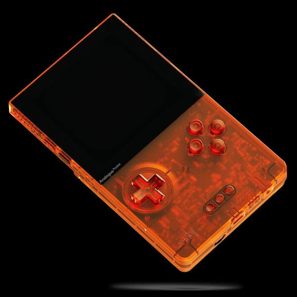 アナログポケット/Analogue Pocket/Transparent Orange/オレンジ/新品未開封/ゲームボーイ/GBA