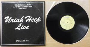 【中古LPレコード】ユーライア・ヒープ(URIAH HEEP):LIVE【PSS-273～4-BZ】＊2枚組