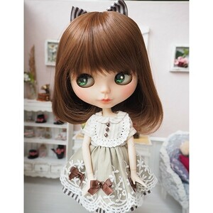 ブライスアウトフィットM418 カフェワンピースセット Blythe アゾン オビツ23