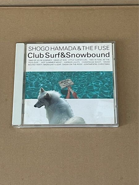 CDアルバム　浜田省吾　CLUB SURF & SNOWBOUND
