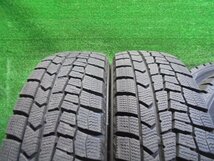 5EO508BD14 ) 送料無料 2021年製 165/60R15 ダンロップ ウィンターマックス WM02 スタッドレスタイヤ+15インチホイール4本セット_画像7