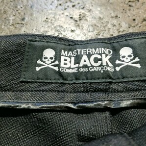 MASTERMIND BLACK COMME des GARCONS ラップスカートパンツ マスターマインド ブラックコムデギャルソン ラインストーン スカルの画像5