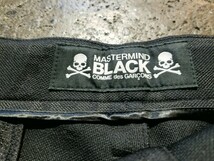 MASTERMIND BLACK COMME des GARCONS ラップスカートパンツ マスターマインド ブラックコムデギャルソン ラインストーン スカル_画像5