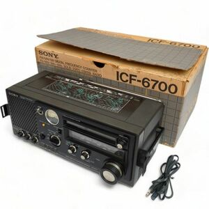 [ box attaching * operation verification settled ] SONY Sony ICF-6700 5 band multiband receiver (FM/MW/SW1~3)BCL radio 