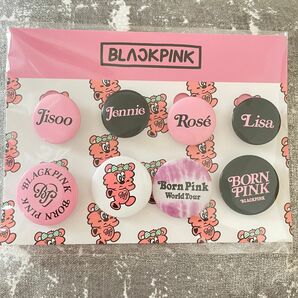 BLACKPINK verdy コラボ 缶バッジ　韓国限定 ポップアップ 新品