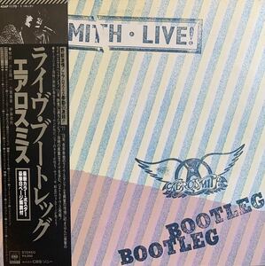 AEROSMITH LIVE!BOOTLEG(2LP)日本盤　帯付きライナー付きポスター付き