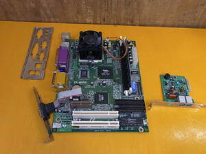 *Yg/709*EPoX* motherboard EP-MVP4F*AMD K6-2 400AFR 400MHz* memory PC160 64MB* operation unknown * Junk 