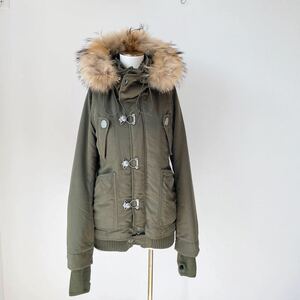 Модный хитрый Sla Lancoon Furfood N3-B сдерживает вклад в лайнер Mod Court Size 1 Khaki Wymy Jumper Blouson Blouson