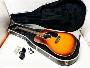Gibson アコースティックギター J-45 early 70 ハードケース シリアルナンバー ピック ストラップ メトロノーム アコギ ギター ギブソン 