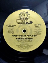 RONNIE HUDSON - WEST COAST POPLOCK【12inch】1982' US盤/Old School/Super Rare_画像1