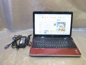 ノートパソコン 富士通 LIFEBOOK AH40G AMD E-450 1.65GHz4GB750GB Win10未認証