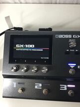 & 美品　BOSS GX-100 Guitar Effects Bluetooth マルチエフェクター_画像3