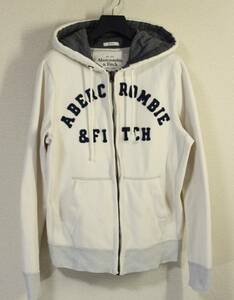 ◆Abercrombie&fitch アバクロ◆#73020-2004 裏起毛 フルジップ スウェットパーカ フーディ:XL