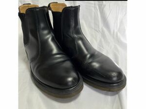 Dr.Martensドクターマーチン サイドゴアブーツ UK8 27.0 ブラックステッチ