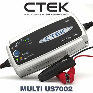 CTEK シーテック バッテリー チャージャー MUS7002 8ステップ ハイパワー7A 給電機能付 日本語簡易説明書付 新品