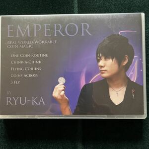 【マジックDVD】RYU-KA MO EMPEROR コイン　カード