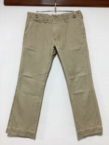 K-1142 Eddie Bauer エディーバウアー チノパン カラーパンツ W32 ベージュ系