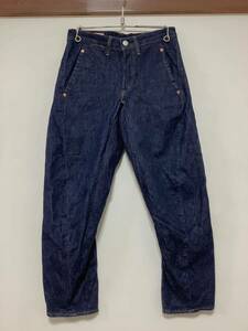 K-1138 Levi's PREMIUM ENGINEERED JEANS リーバイス エンジニアードジーンズ LEJ570 立体裁断 デニムパンツ W26 濃紺 ジーンズ テーパード