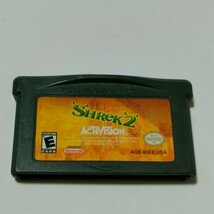 ★レア★ 北米版 ゲームボーイアドバンス SHREK2 シュレック 送料198円 ☆ 任天堂　ニンテンドー　GAME BOY ADVANCE　海外版_画像1