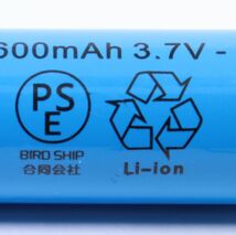 ＠18650 リチウムイオン充電池 バッテリー PSE フラットタイプ セル 自作 2600mah タブ付き 01_画像4