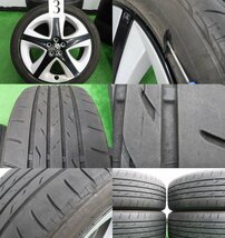 4本 50系 プリウス ツーリング 純正 17インチ ラジアル ブリヂストン ネクストリー 2020年 215/45R17 PHV 30系 カローラ スポーツ トヨタ_画像10