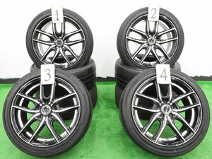 4本 ロクサーニ 17インチ 7J 100 ラジアル グッドイヤー イーグル LS2000 215/45R17 50 30 プリウス カローラ スポーツ ツーリング 86 BRZ