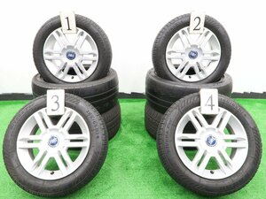 4本 フィアット パンダ 169 純正 14インチ 5J +38 4H PCD 98 ラジアル タイヤ 輸入 RADAR 165/65R14 FIAT NEW PANDA ニューパンダ Maxi