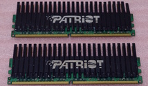●PatriotMemory PVS28G6400ELK *PC2-6400/DDR2-800 240Pin DDR2 UDIMM 8GB(4GB x2) 動作品_画像2